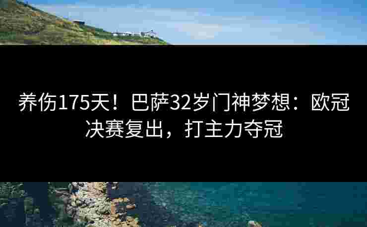 养伤175天！巴萨32岁门神梦想：欧冠决赛复出，打主力夺冠